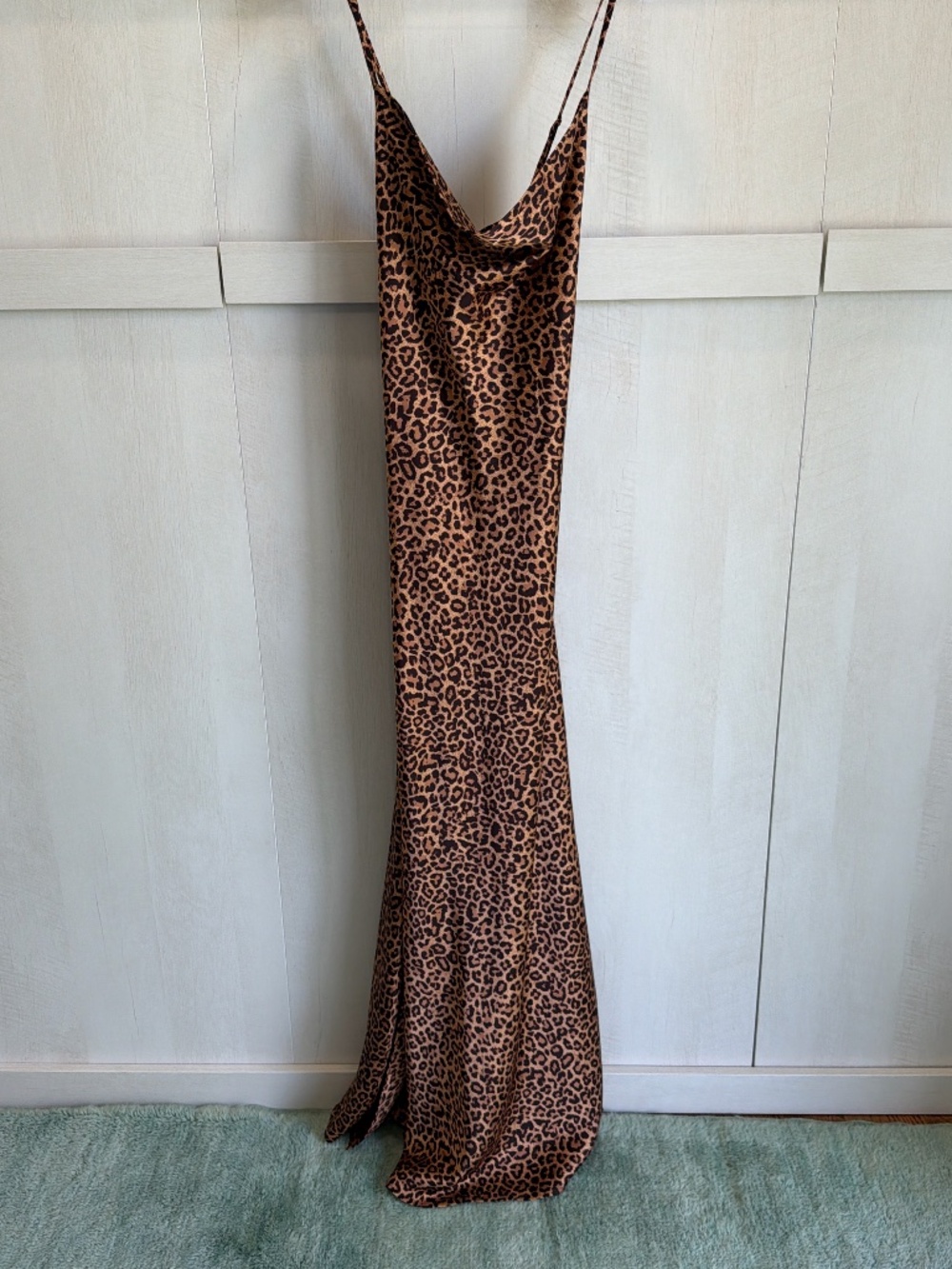 Show Me Your Mumu Cheetah Maxi Slip Dress